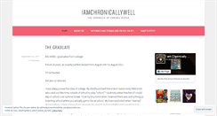 Desktop Screenshot of iamchronicallywell.com